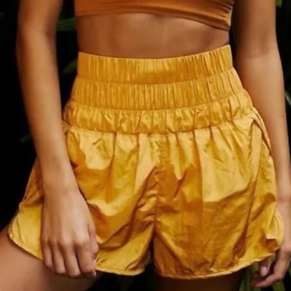 FP Movement Yellow shorts